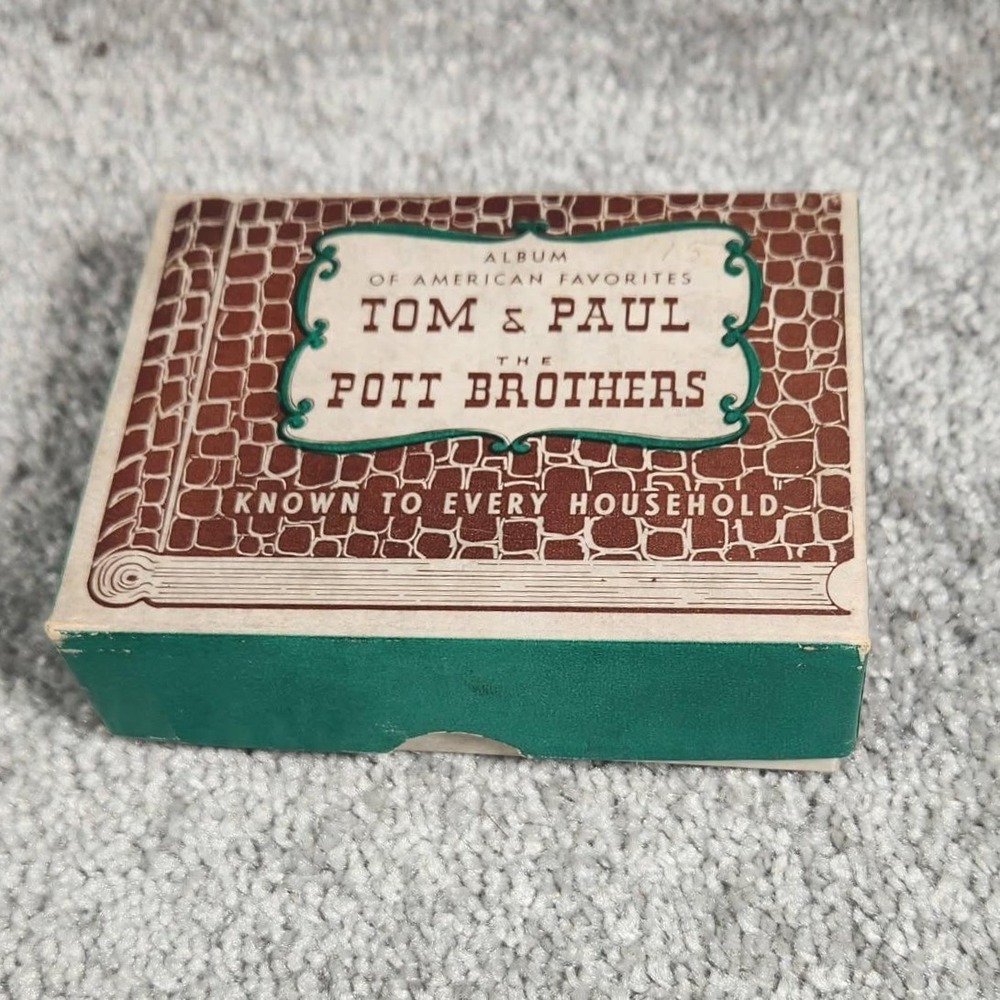 Tom & Paul The Pott Brothers Miniature Teapot & Chamber Pot‎ Set Vintage Novelty - Picture 2 of 9